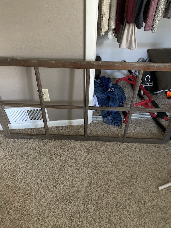 huge window frame