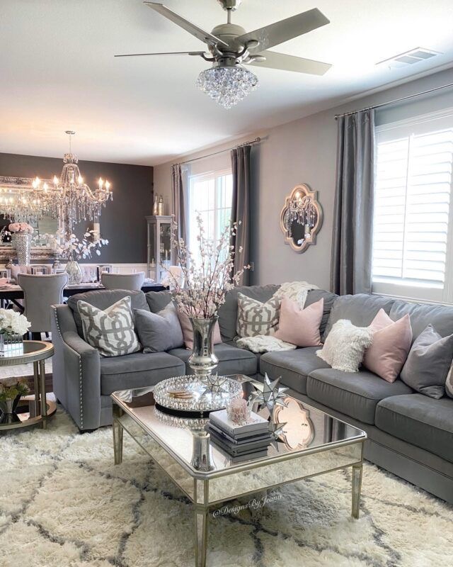 What is my decorating style? Glam living room