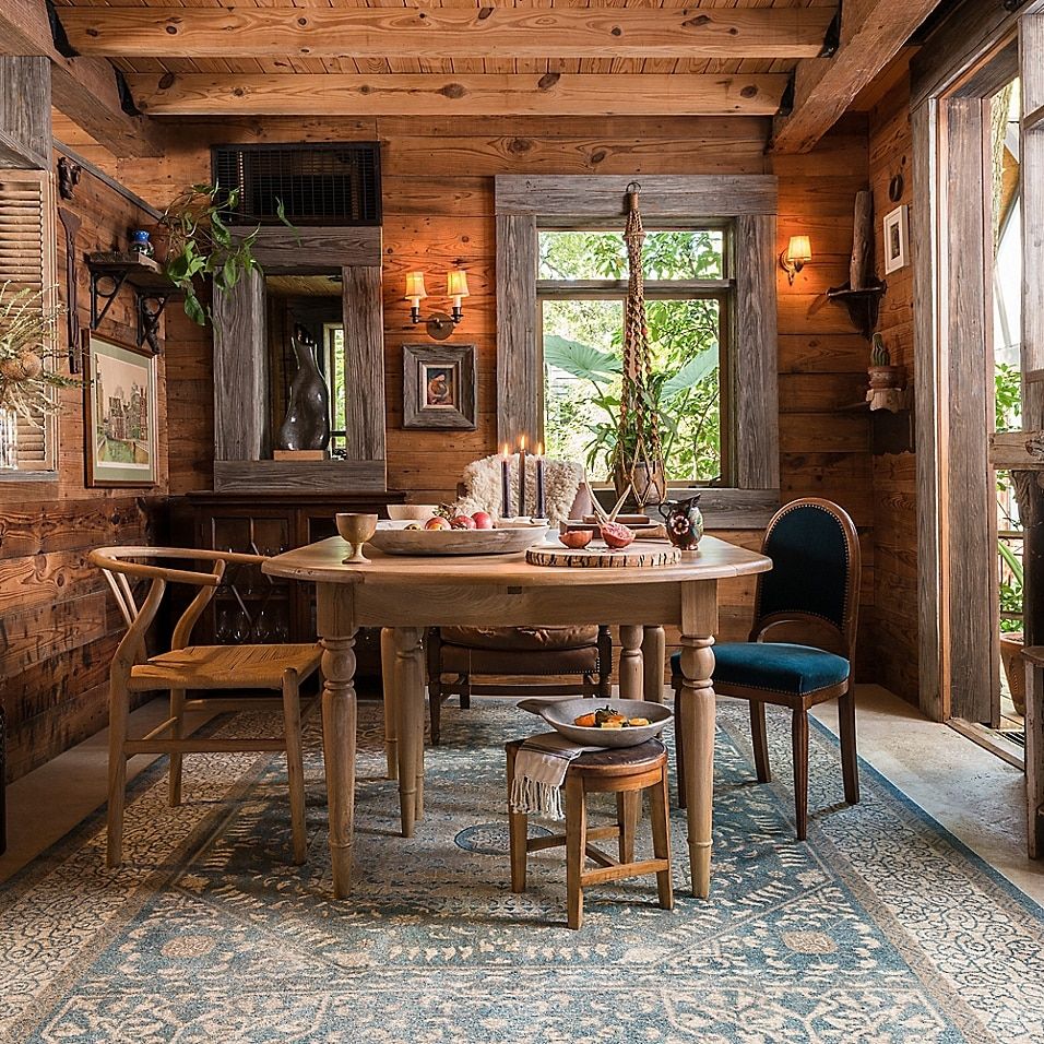 What is my decorating style? Rustic dining room