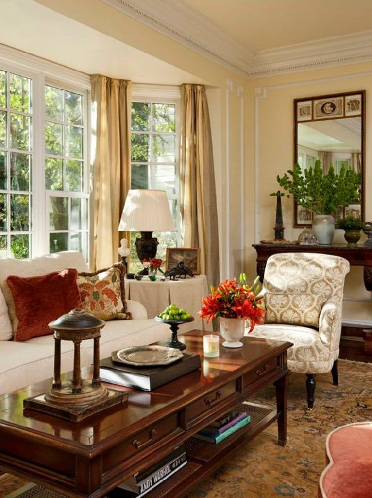 Traditional style living room