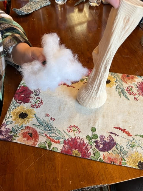 adding fluff