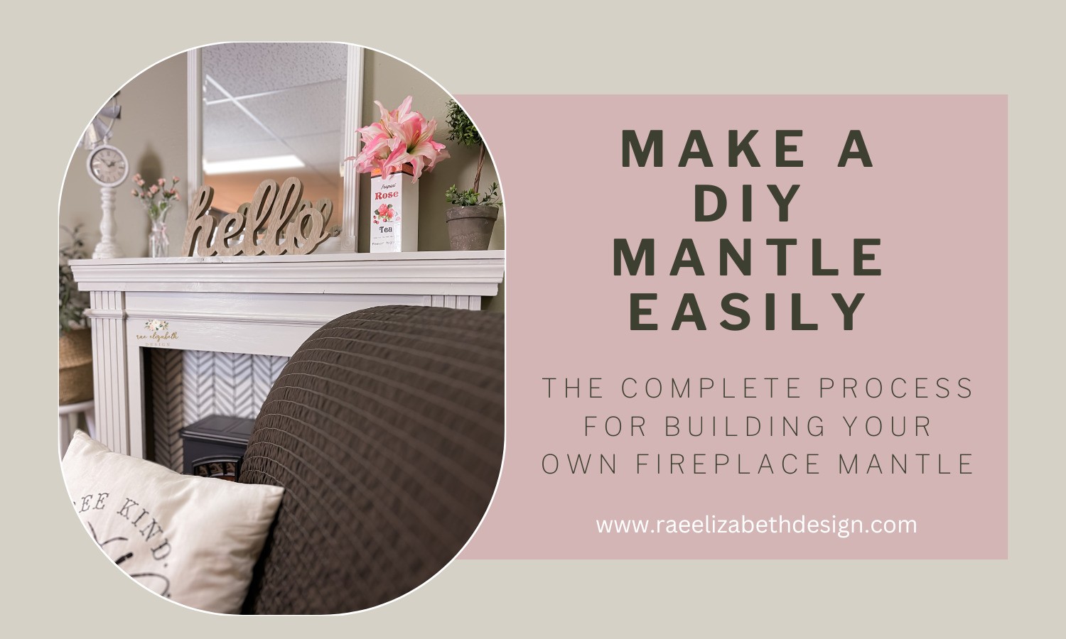 DIY Mantle Magic: Create a Charming Mantle for Your Home with Simple Steps