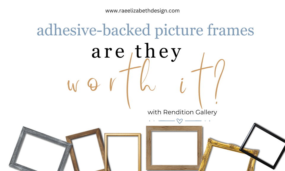 Peel, Stick, Admire: Unveiling Rendition Gallery’s Adhesive Frames For Your Memories