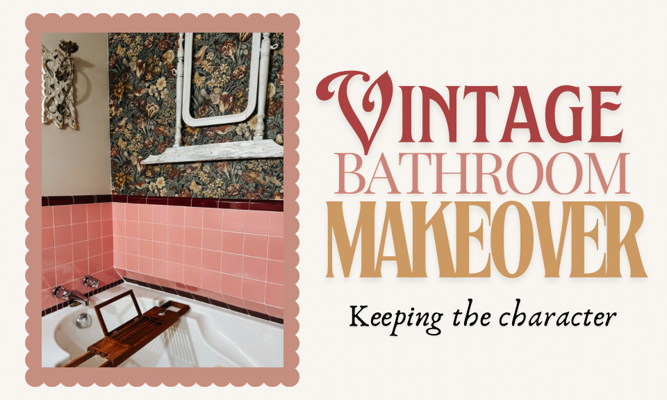 How to Makeover a Bathroom Without Replacing the Old Tile